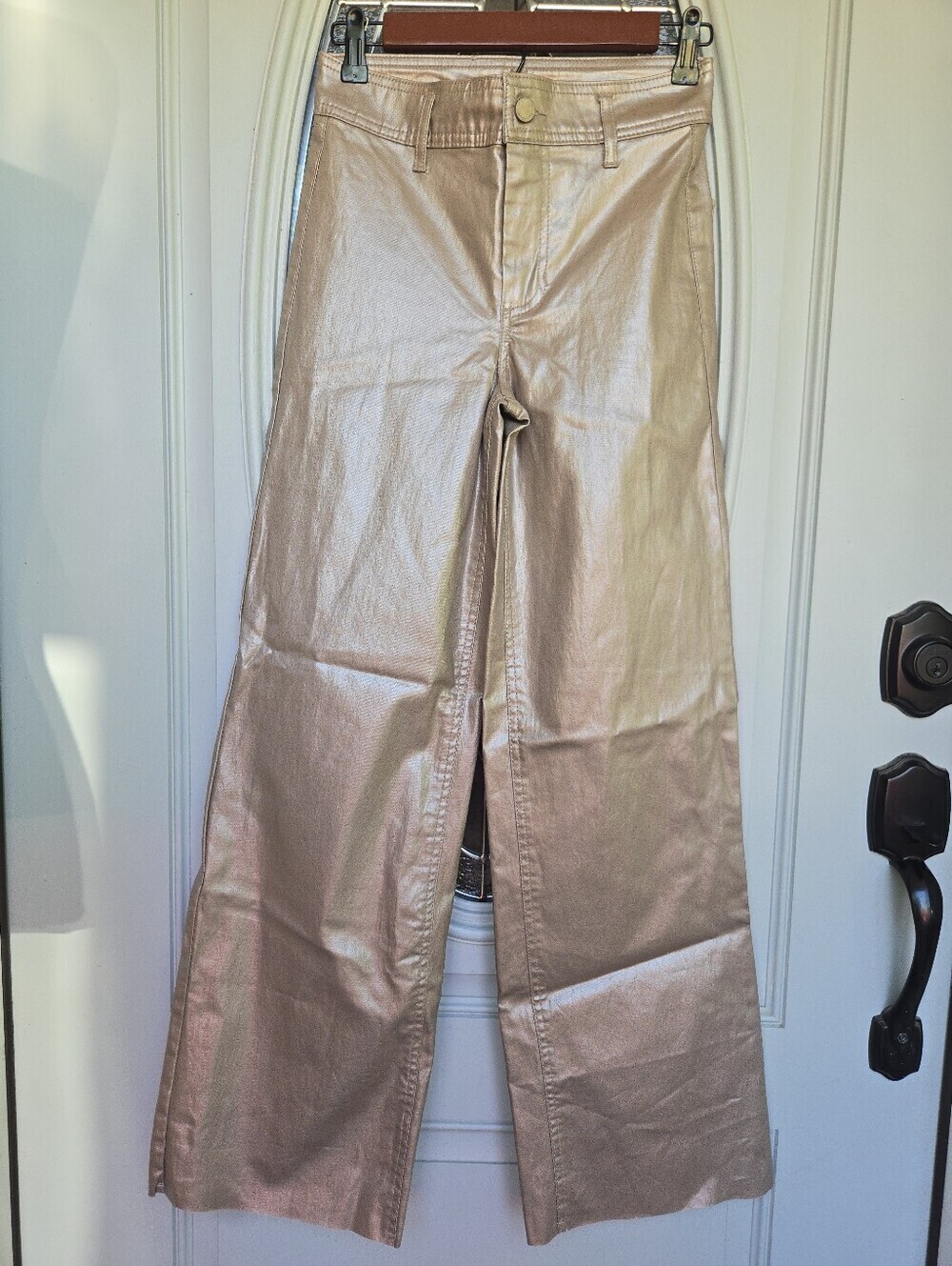 OAT New York Metallic Beige Pants
